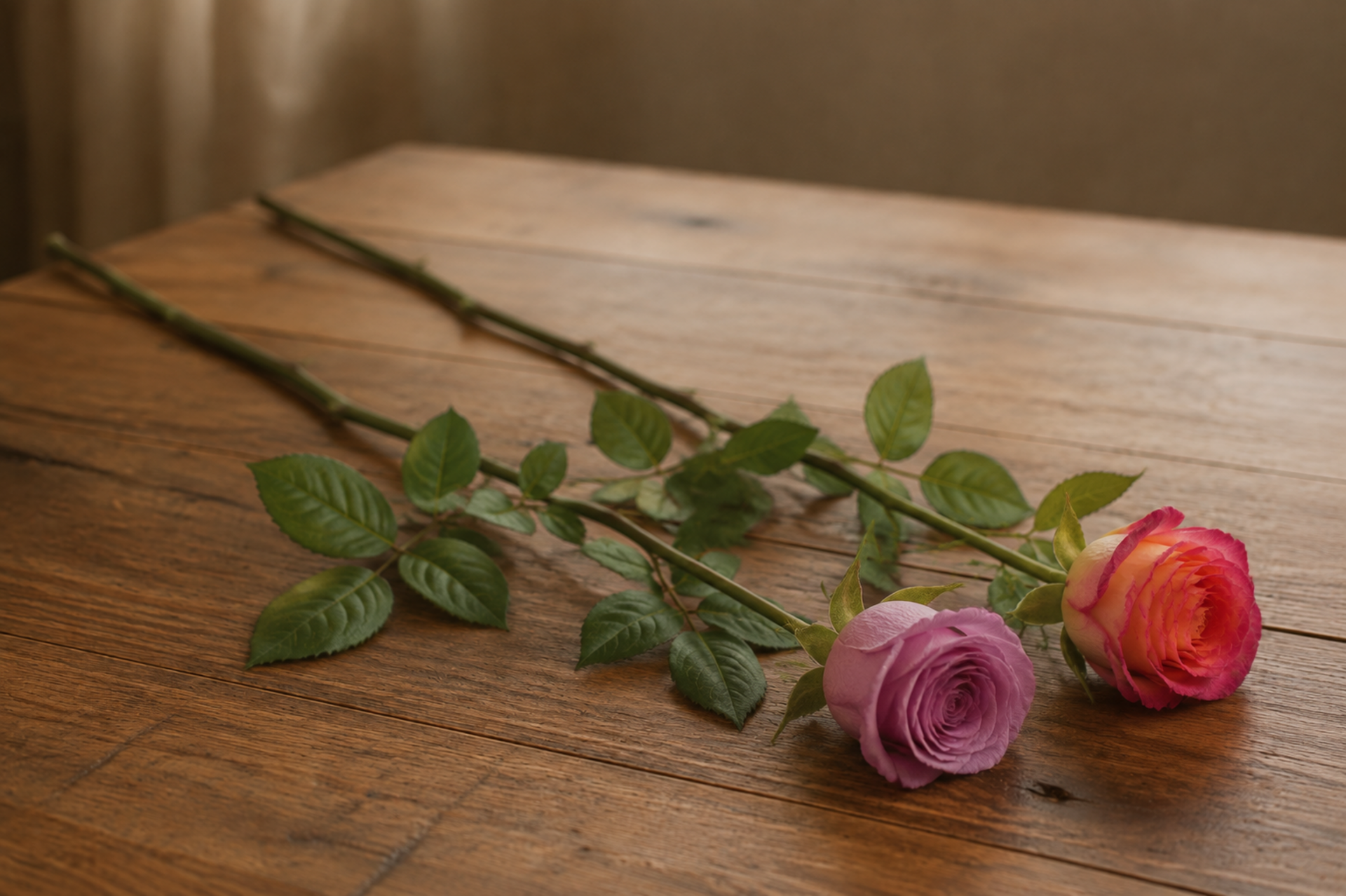 Bocciolo di Rosa Arredo  in poliestere - Sconti per Fioristi e Aziende .