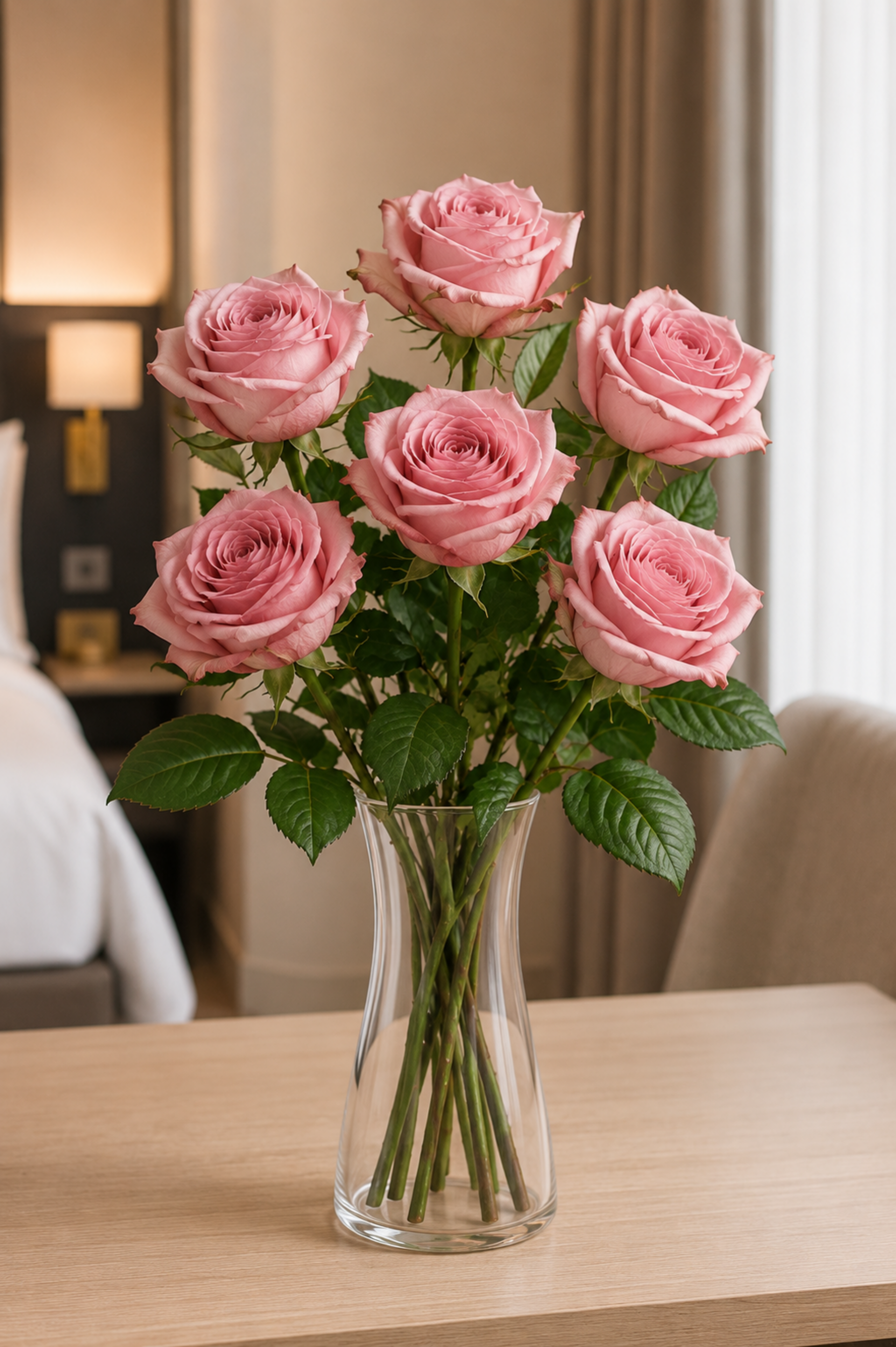 Rose Royal x 3 Velvet Artificiale in poliestere - Sconti per Fioristi e Aziende .