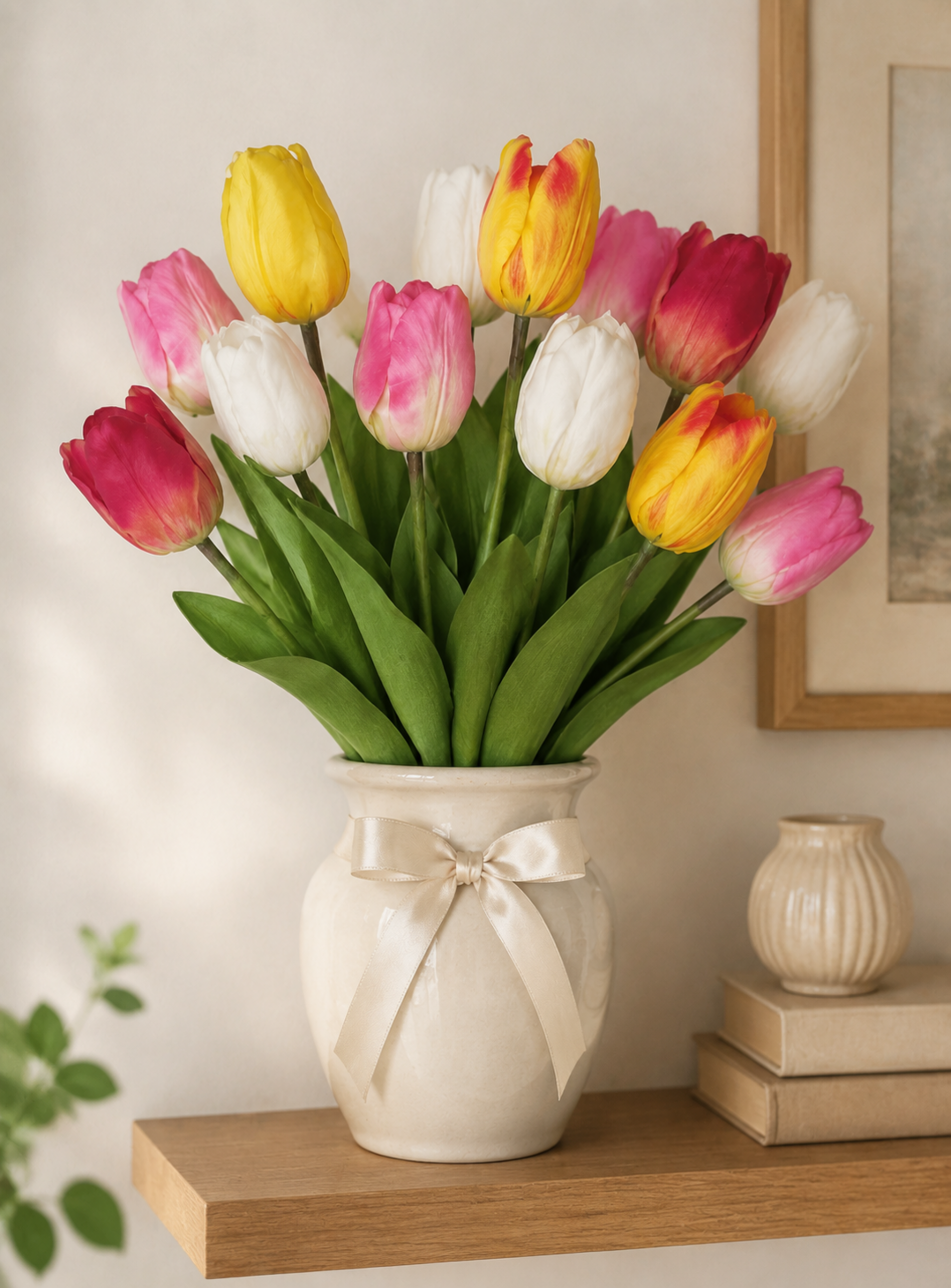 Tulipano Olandese H 47  Artificiale in poliestere - Sconti per Fioristi e Aziende .