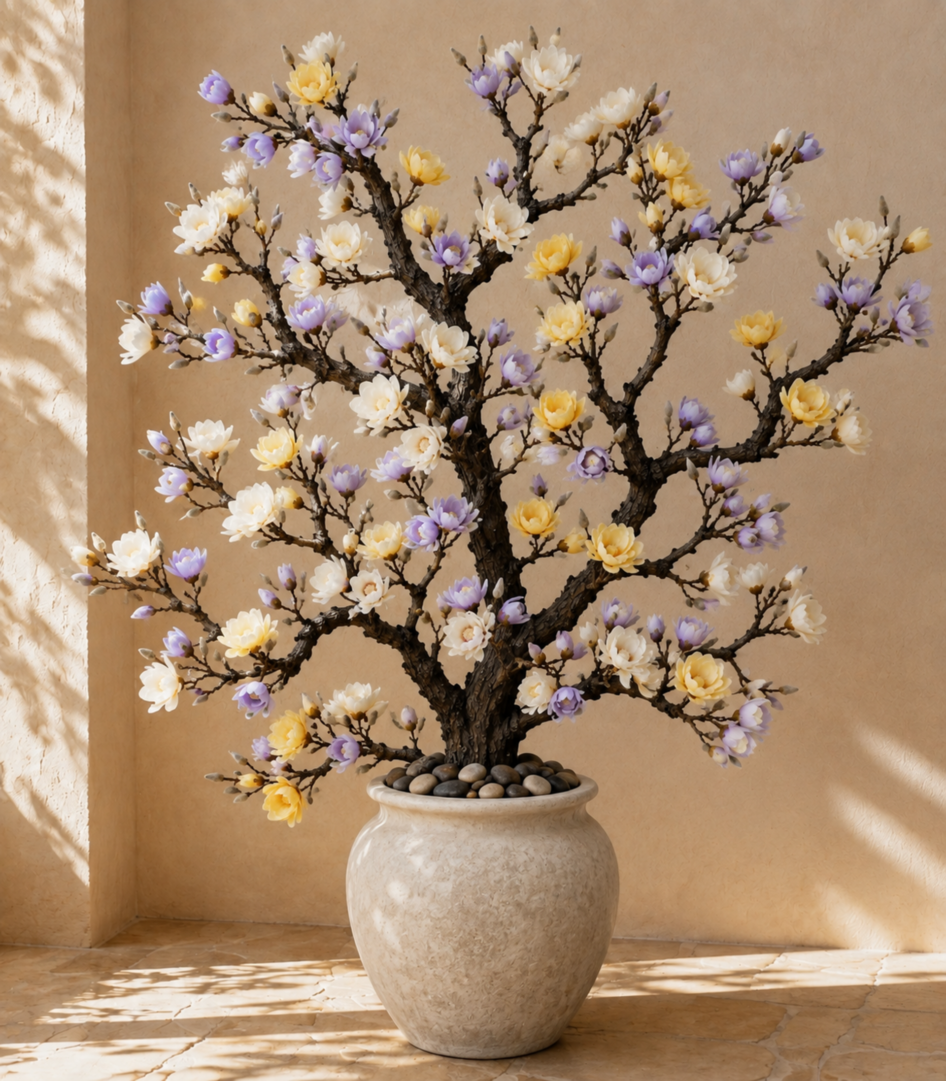 Magnolia Sulungiana H 100  in poliester - Sconti per Fioristi e Aziende .