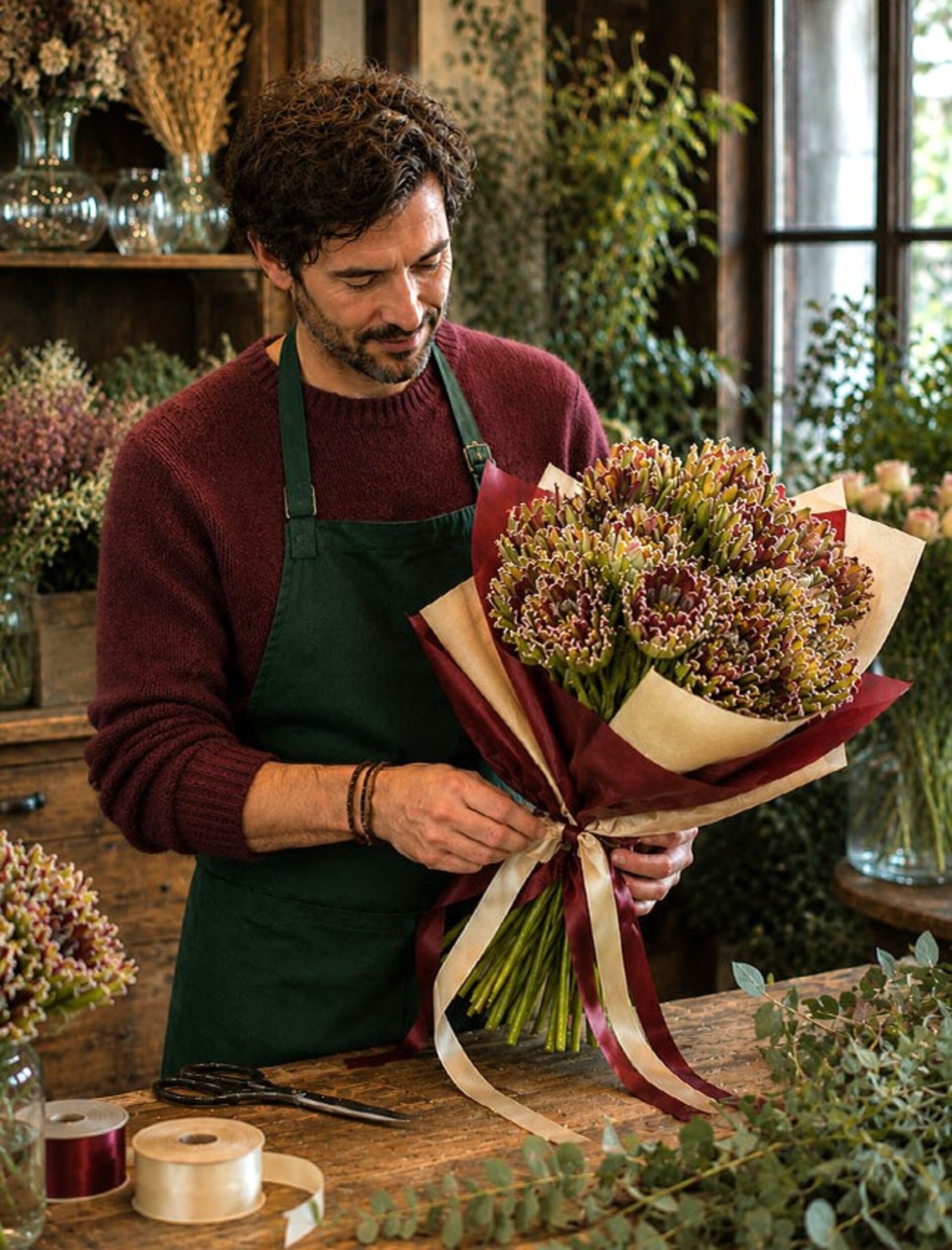 Tulipano Pappagallo Artificiale H 80 - Sconti per Fioristi e Aziende - Modello lucido Sheer