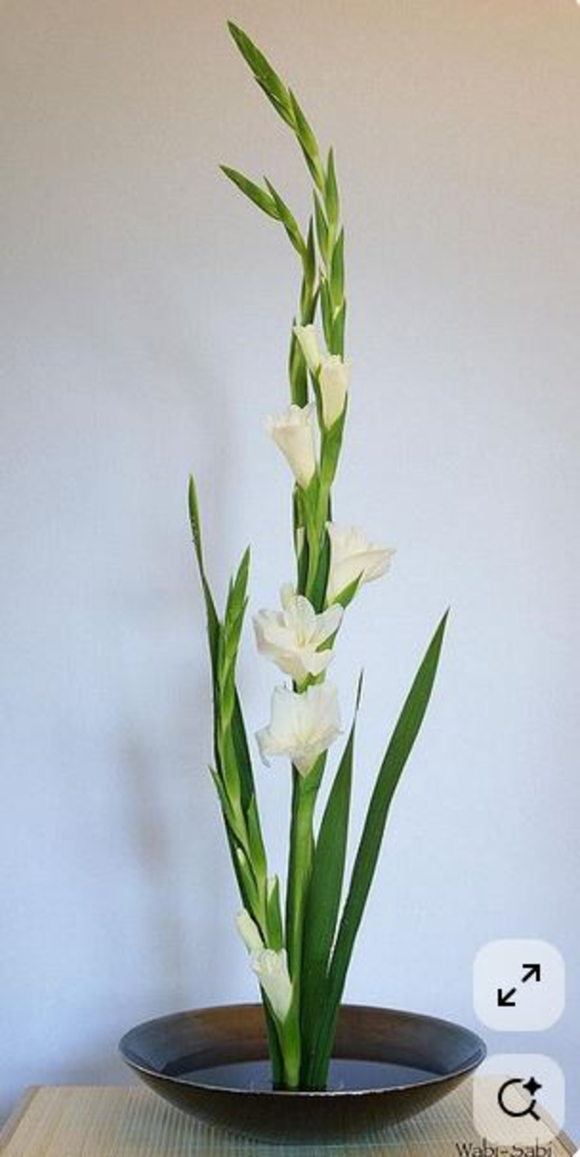 Gladiolo Artificiale H 108 x 10 fiori - Sconti per Fioristi e Aziende . -In poliestere