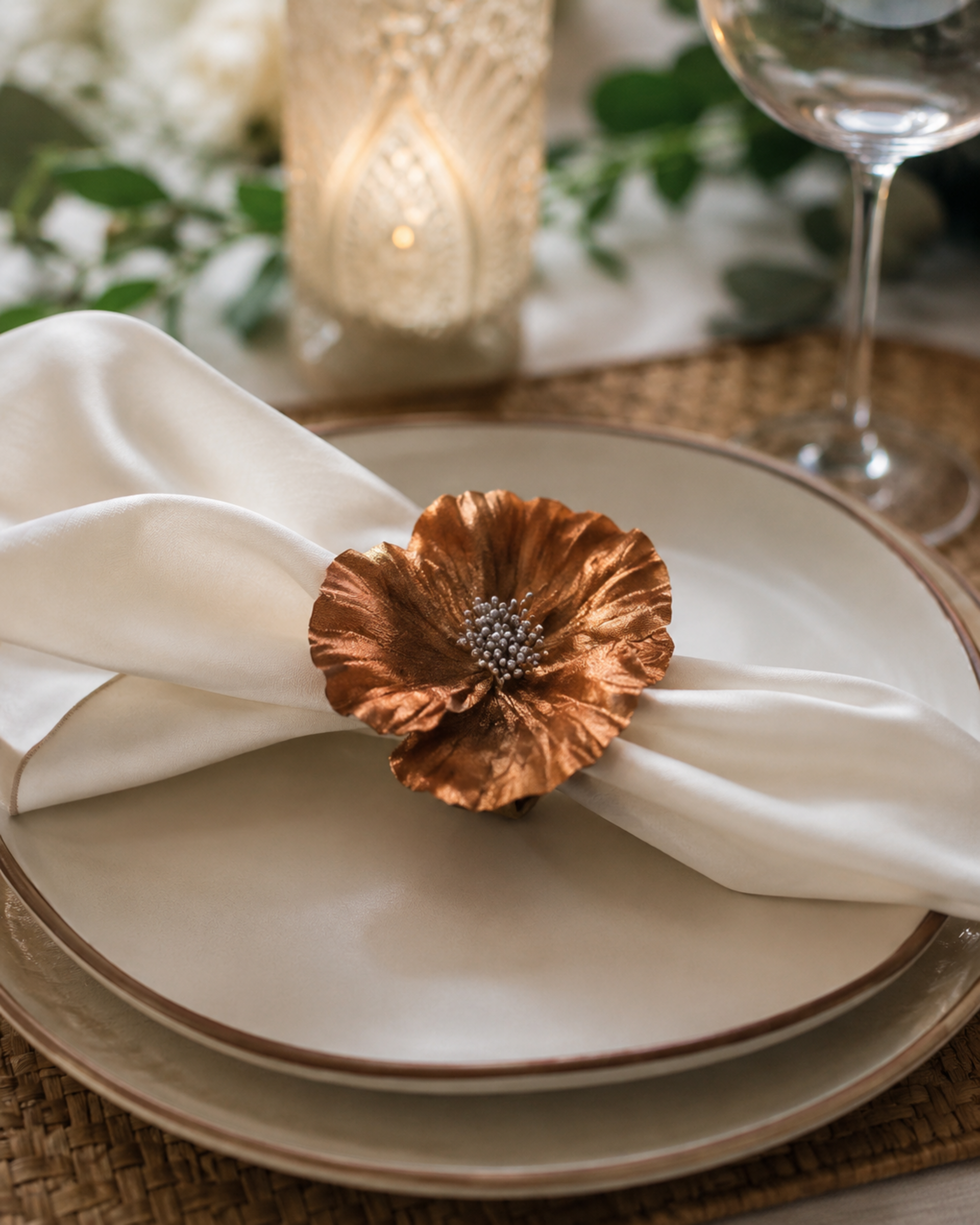 Hibiscus velluto con spilla - Sconto per Fioristi e Aziende - dm. 12