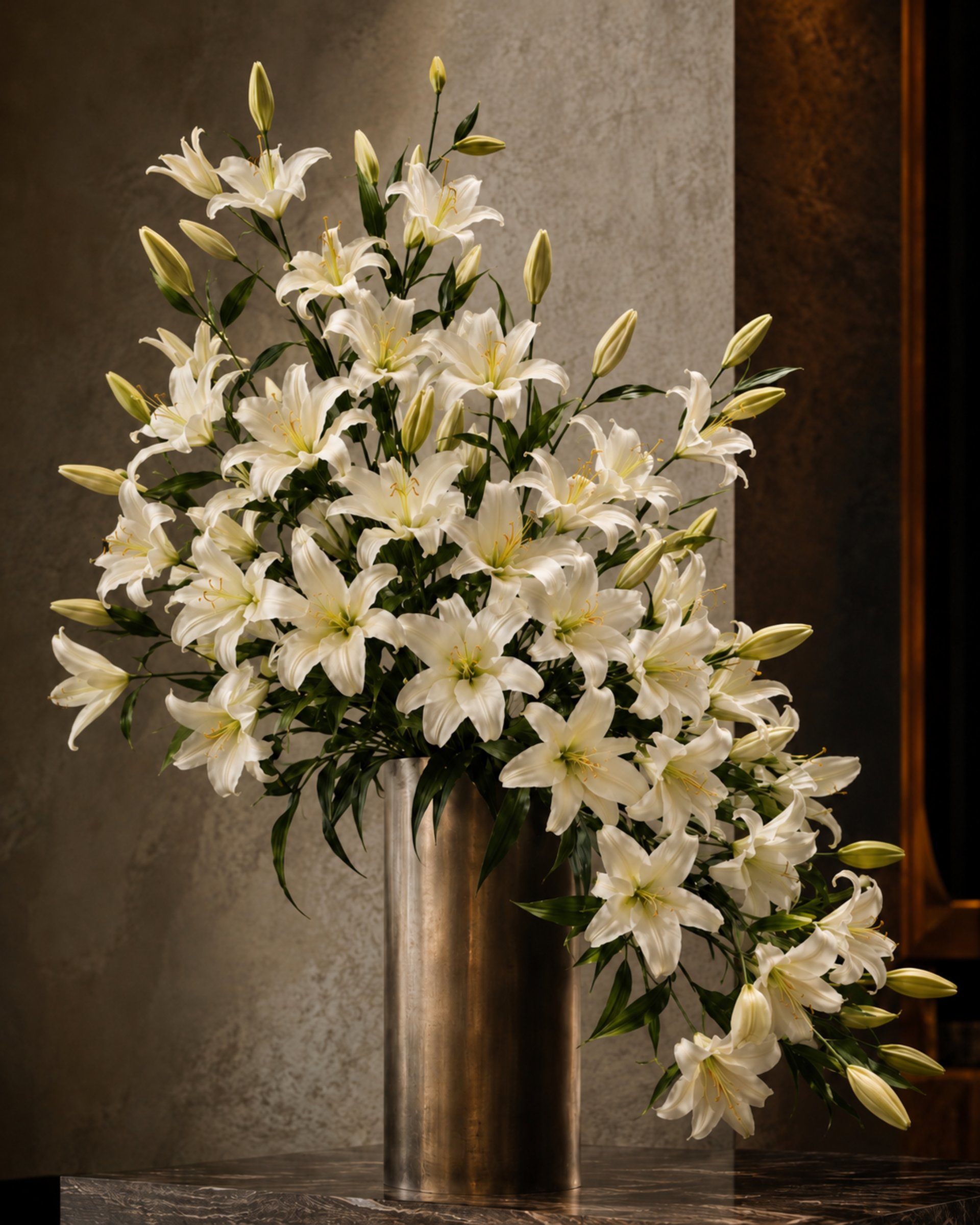 Lillium x 2 tigrato H 61 - Sconti per Fioristi e Aziende - Artificiale