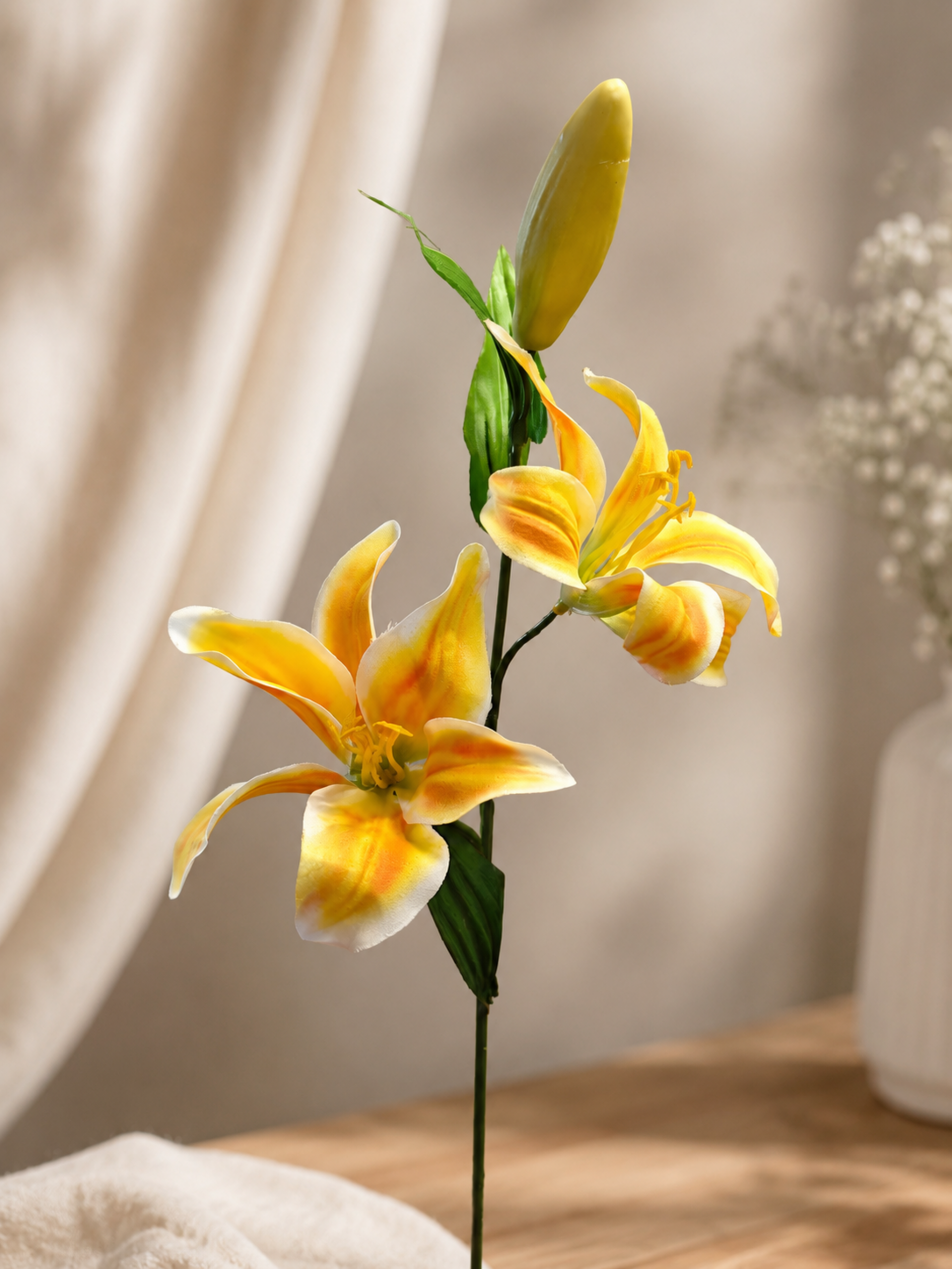 Lillium x 2 tigrato H 61 - Sconti per Fioristi e Aziende - Artificiale