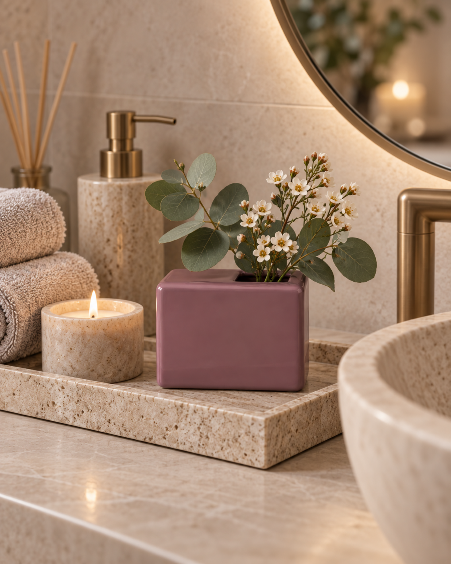 Vasetti cubo H 11 - H 9 - Sconti per Fioristi e Aziende - in ceramica GAV Flider