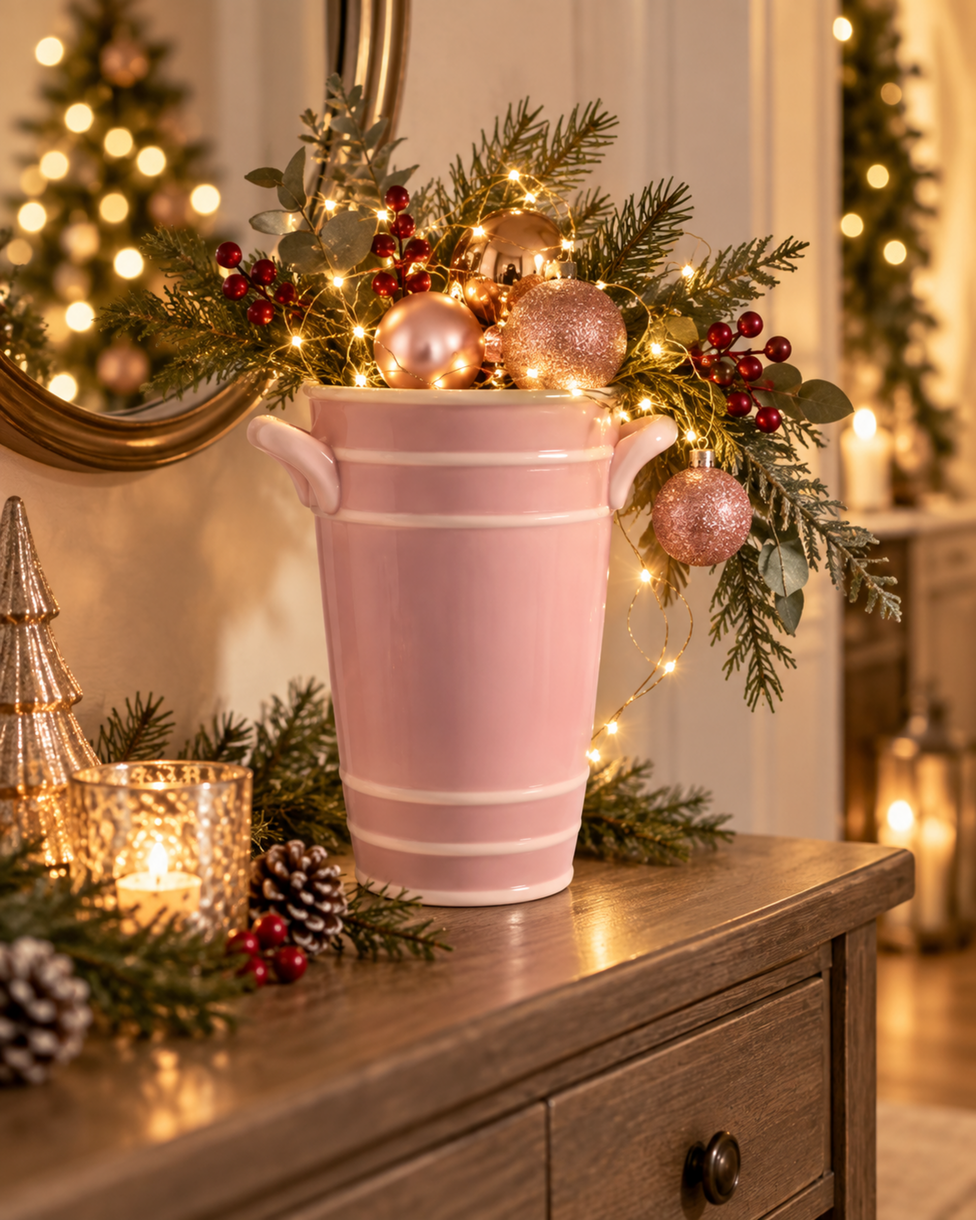 Vaso conico smaltato H 17 e H 20  - Sconti per Fioristi e Aziende - in vari colori