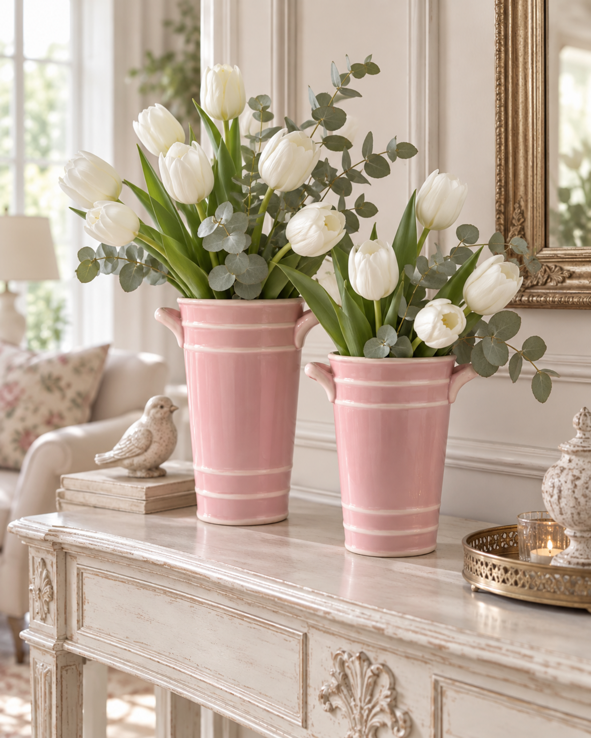 Vaso conico smaltato H 17 e H 20  - Sconti per Fioristi e Aziende - in vari colori