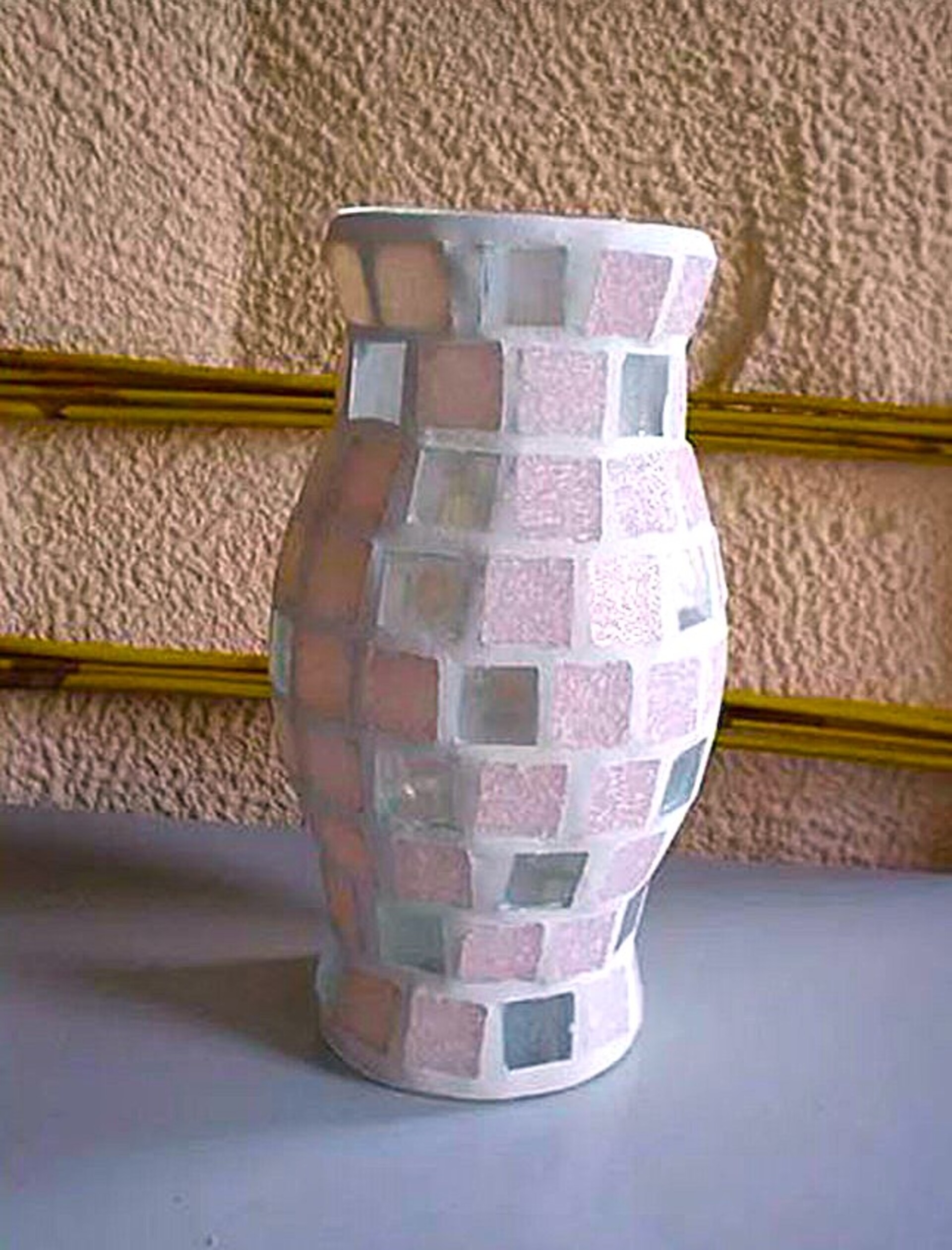 Paravento mosaico H 20  - Sconti per Fioristi e Aziende - Paravento Rosa dm 10/12