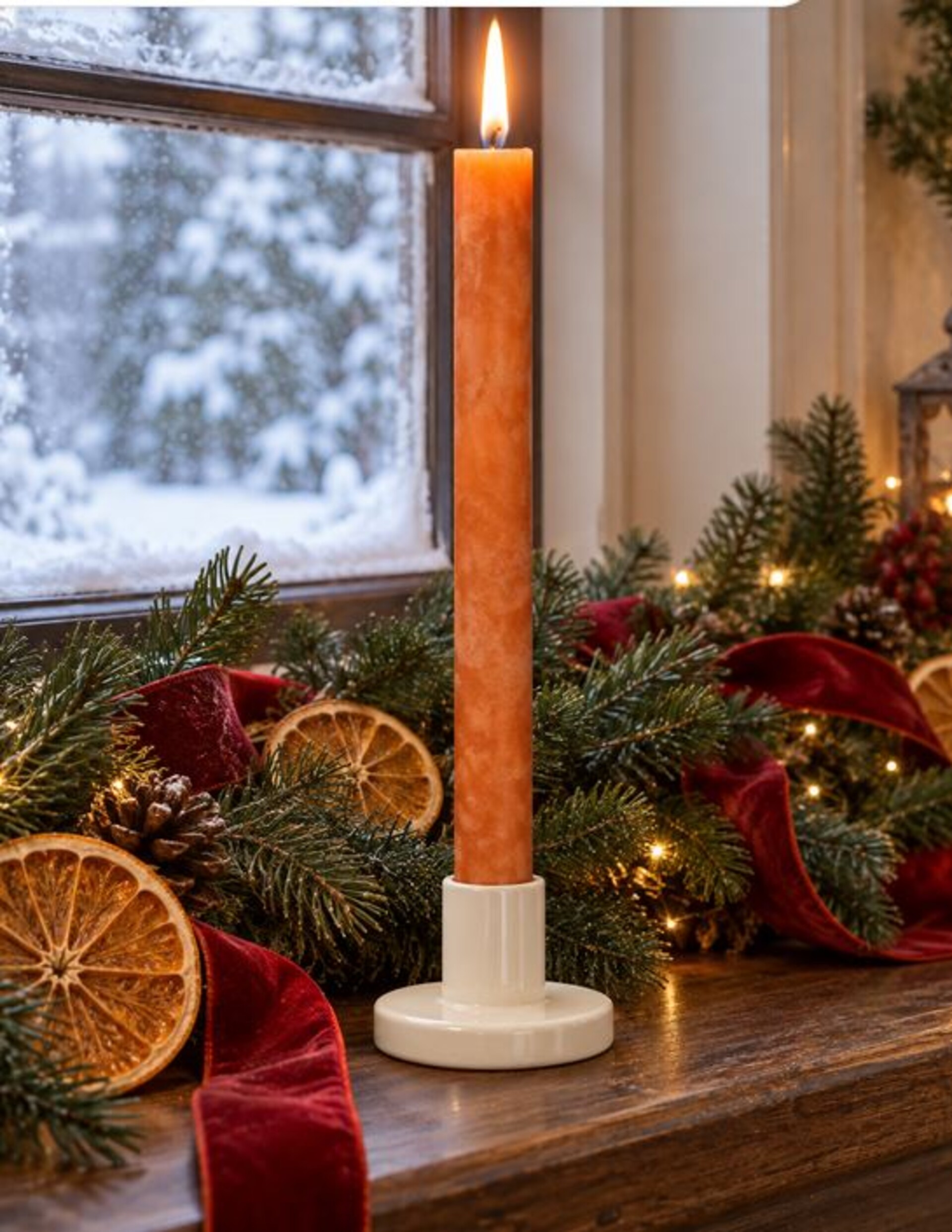 Candele Stearica x 6 dm. 2,5  - Sconti per Fioristi e Aziende - profumate alla cannella