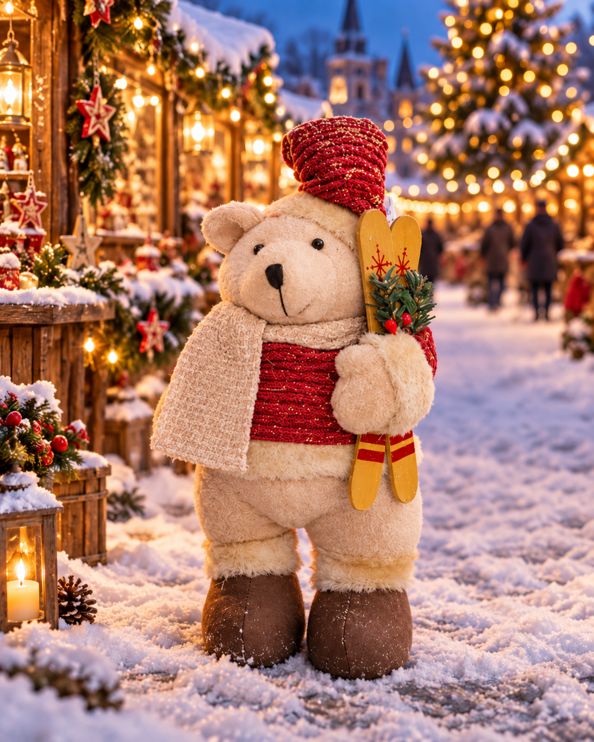 Pupazzi H 35 Natalizi - Sconti per Fioristi e Aziende -  in 2 modelli