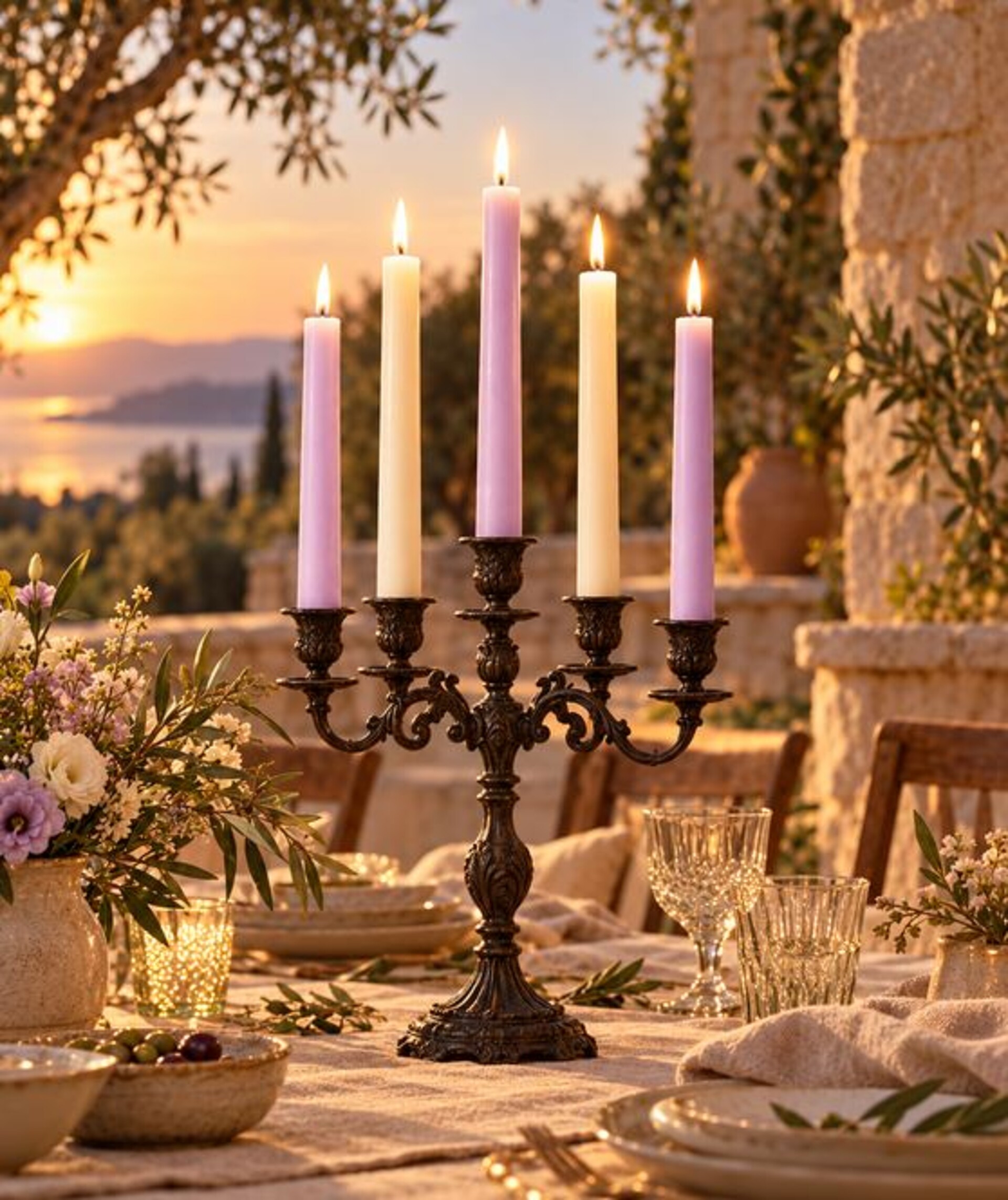 Candele Stearica H 25 dm.2,5 - Sconti per Fioristi e Aziende - Box da 6 candele