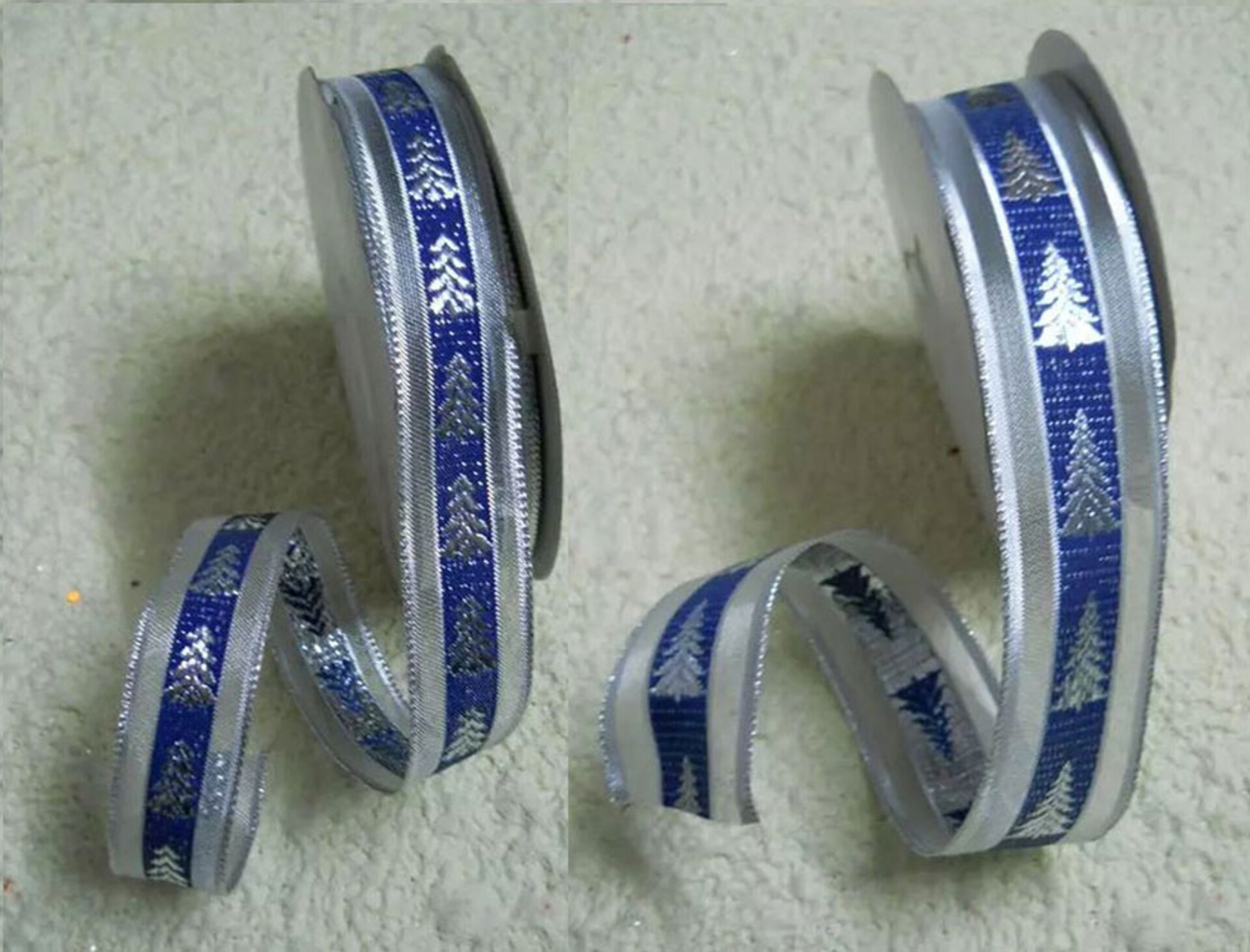 Nastro Pinetti Blu Animato  - Sconti per Fioristi e Aziende - H 25 e H 38 da 25 metri