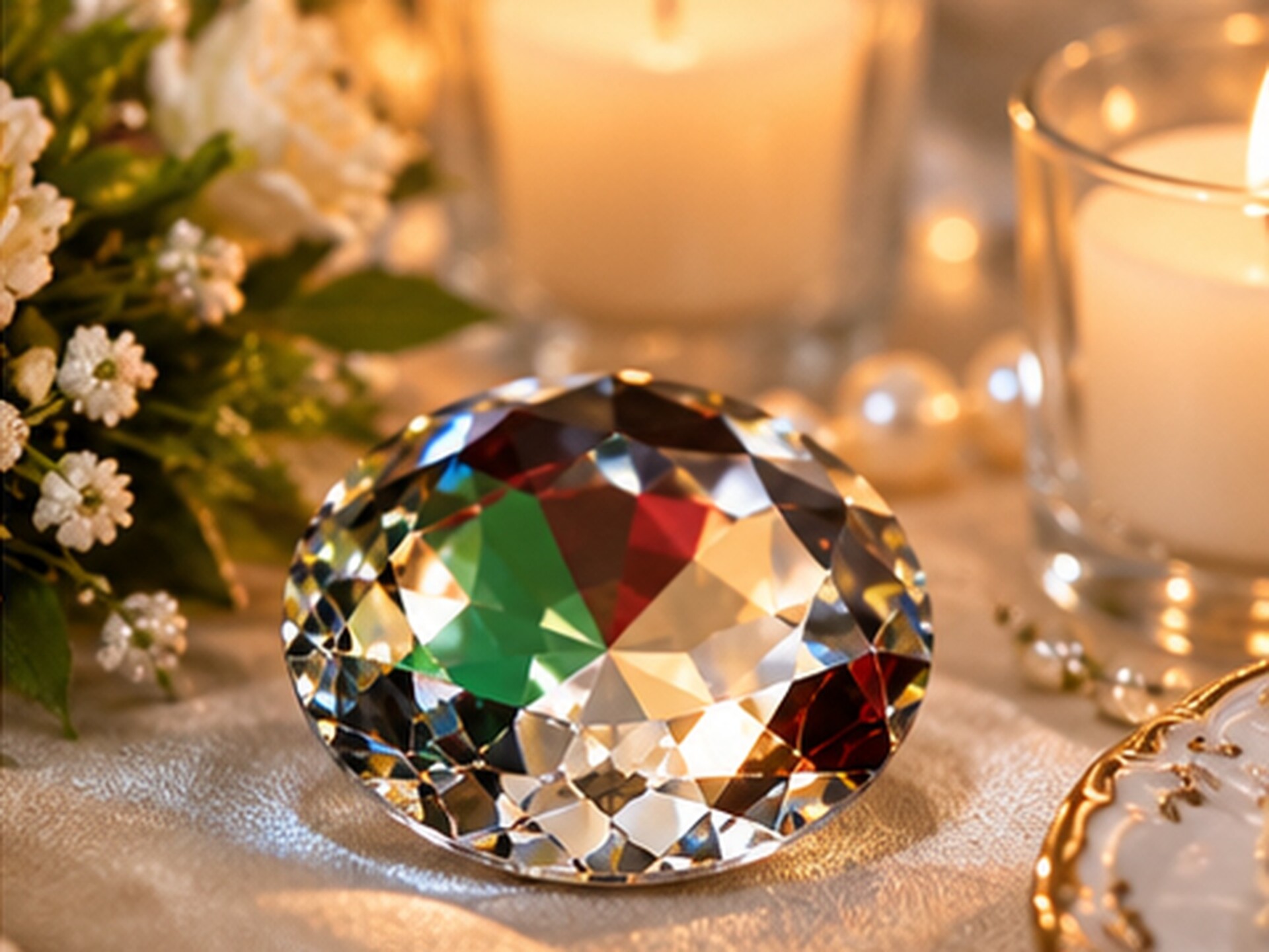 Swarovsky  Tondo in 9 misure - Sconti per Fioristi e Aziende mm. 10 12 14 16 18 20 25 27 30