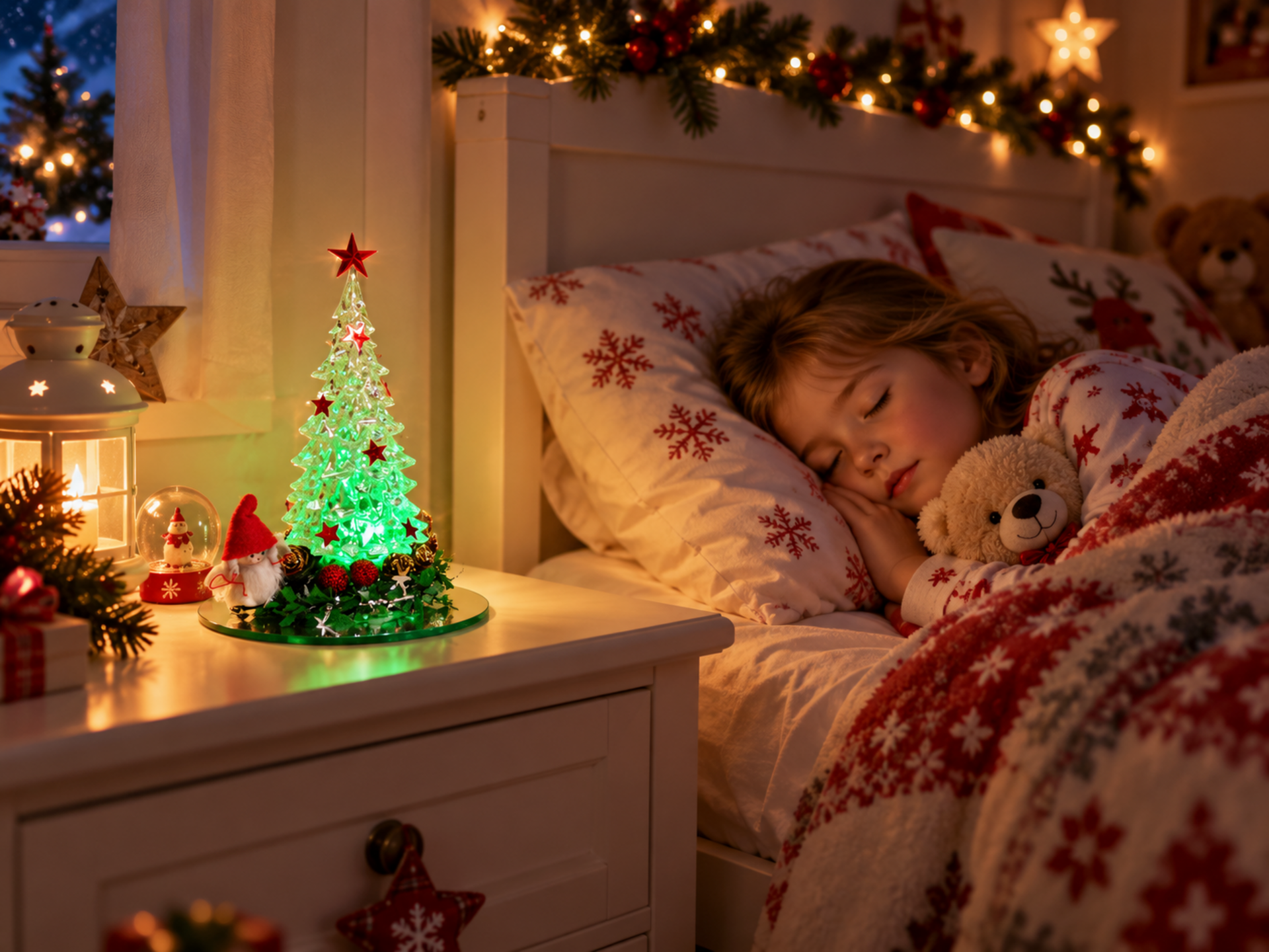 Albero di Natale H 16 e H 21 - Sconti per Fioristi e Aziende Con luce a batteria e decoroato