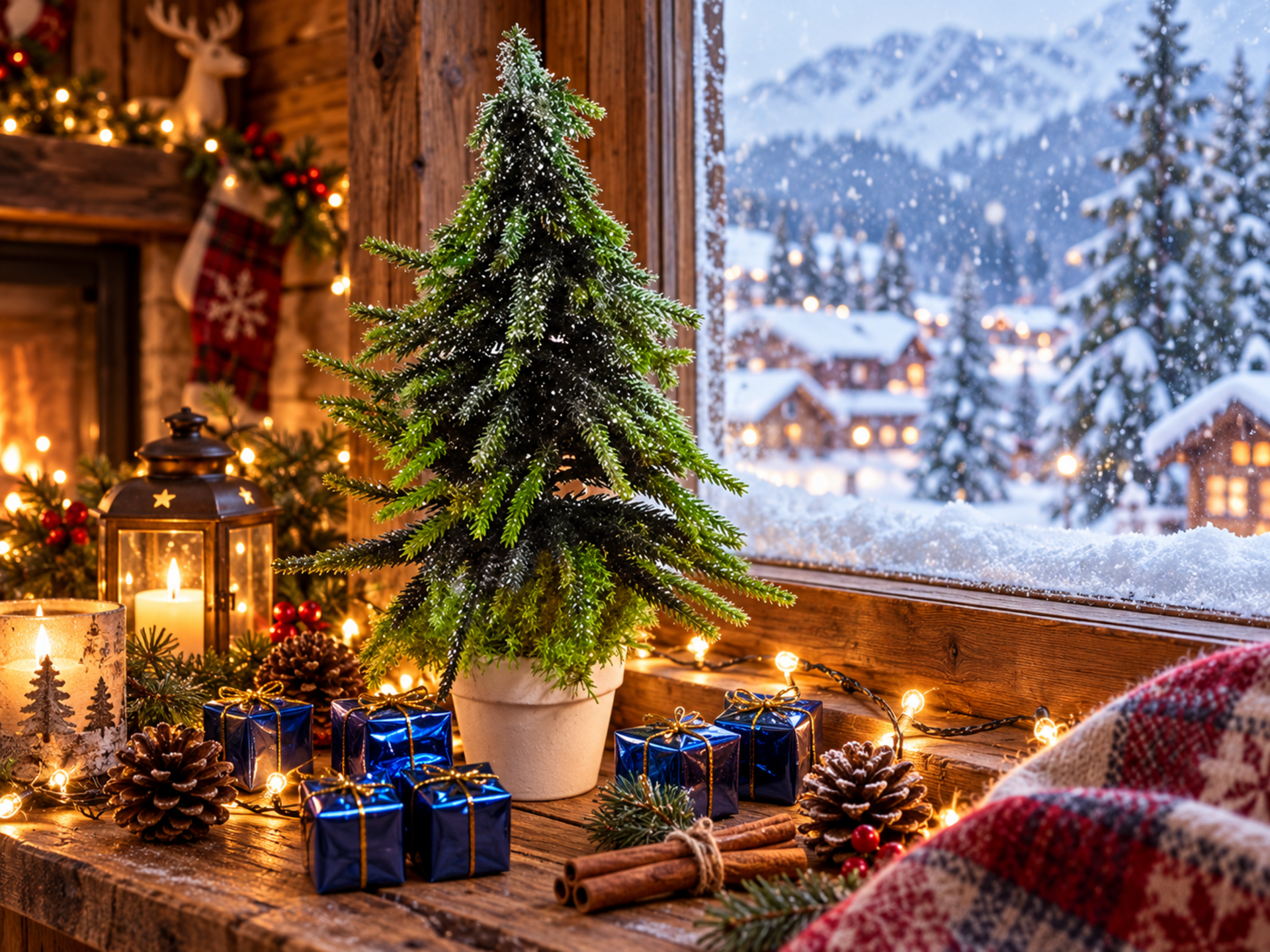 Albero di Natale H 33 cm.  - Sconti per Fioristi e Aziende - in poliestre con vaso