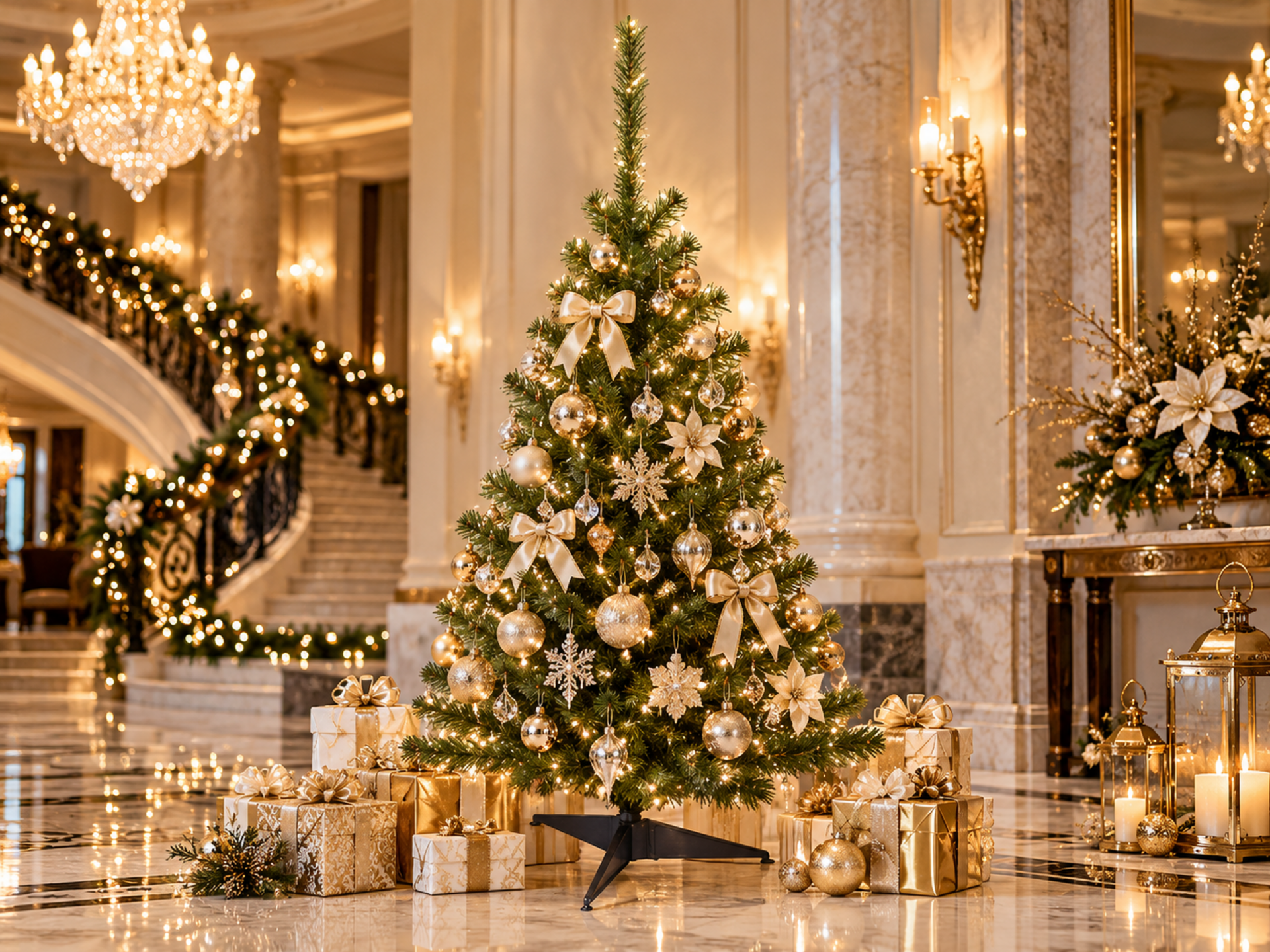 Albero di Natale H 90 - Sconti per Fioristi e Aziende - in poliestere
