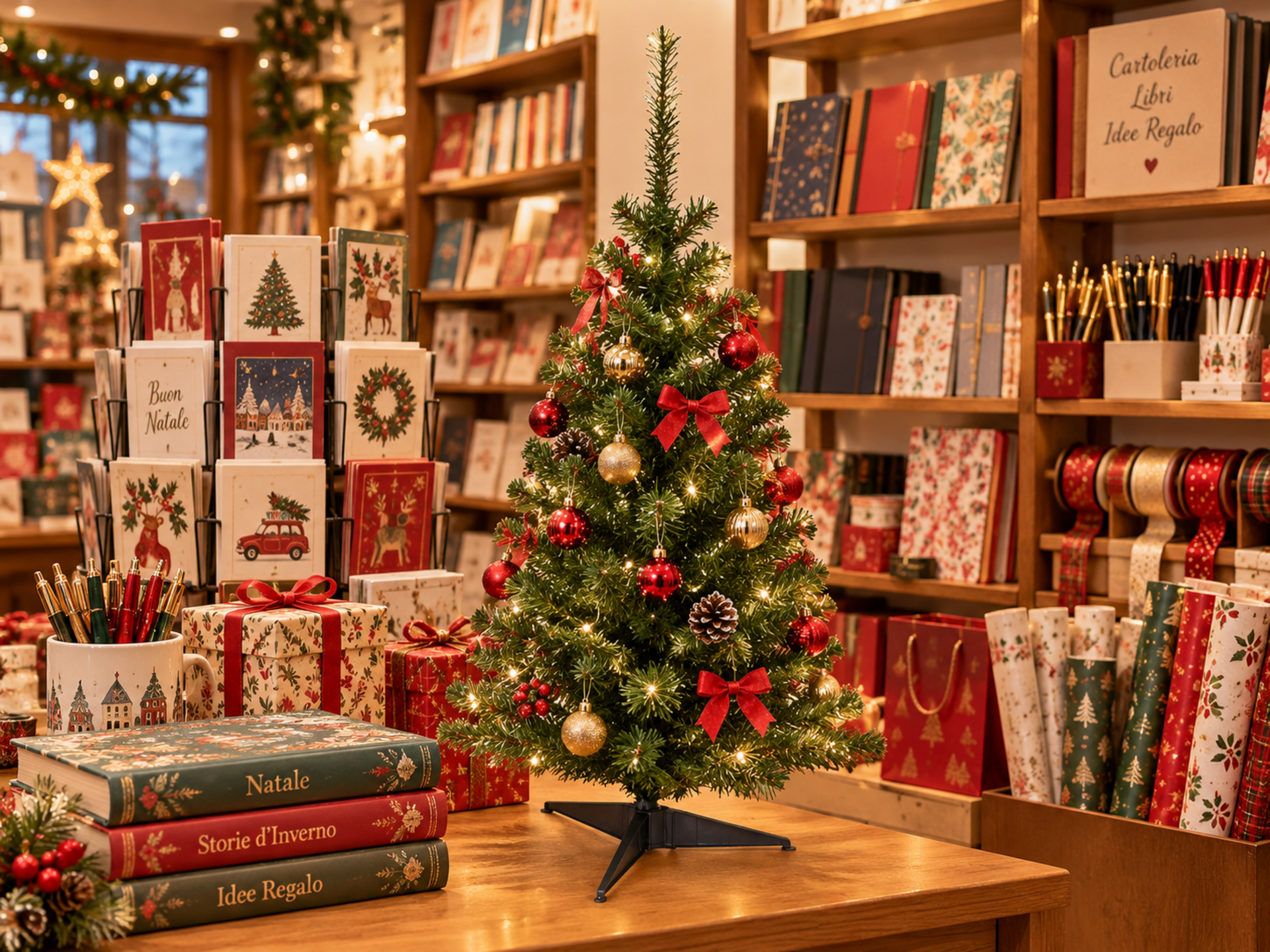 Albero di Natale H 60  - Sconti per Fioristi e Aziende - in poliestere