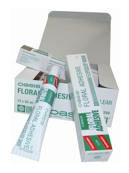 Colla a freddo per fiori freschi  - Sconti per Fioristi e Aziende - Marca Oasis Tubetto 65 Ml.