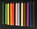 Candela Stearica H 25 dm.2,5 - Sconti per Fioristi e Aziende - Bianca da 10 candele