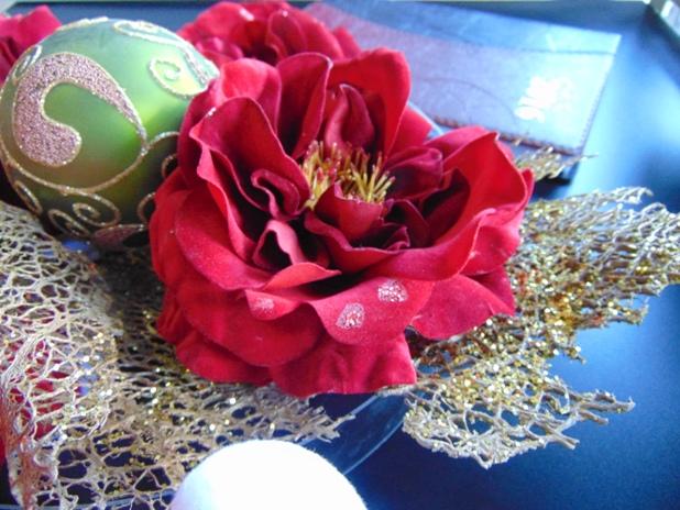 Rosa Artificiale Velluto - Sconti per Fioristi e Aziende . -  Rosso o Flamè