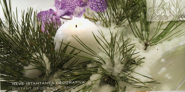 Neve Istantanea Decorativa - Sconti per Fioristi e Aziende - gr.100