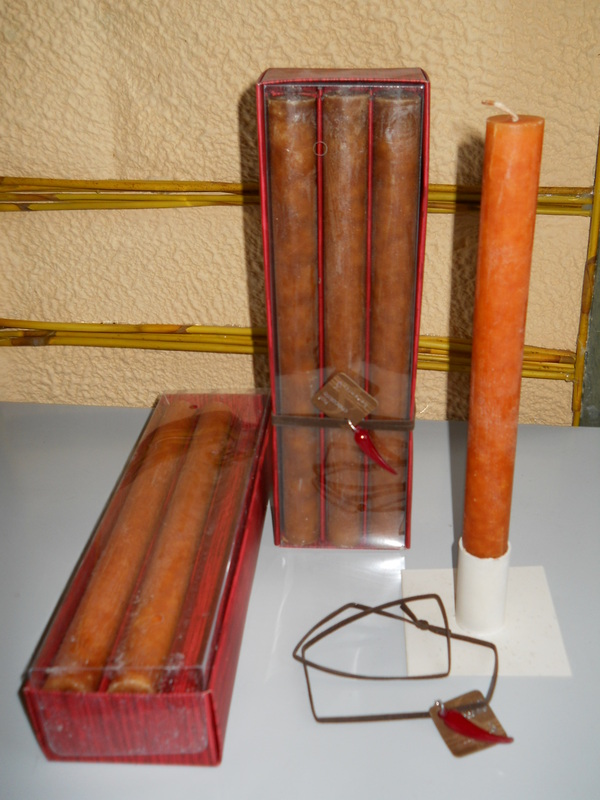 Candele Stearica x 6 dm. 2,5  - Sconti per Fioristi e Aziende - profumate alla cannella