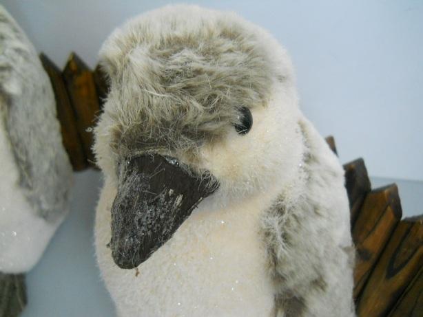 Pinguini H 40 in pellicia - Sconti per Fioristi e Aziende - sintetica