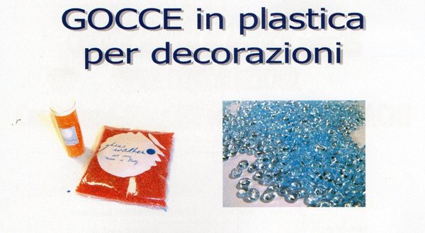 Gocce di rugiada mm. 6/8 - Sconti per Fioristi e Aziende - Sintetiche