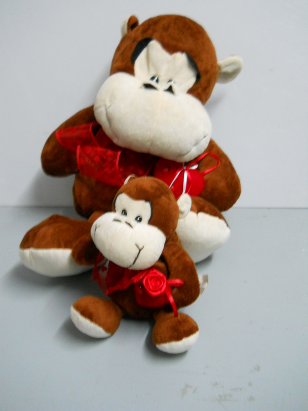 Peluches Savana con cuore Articolo per San Valentino - Sconti per Fioristi e Aziende .
