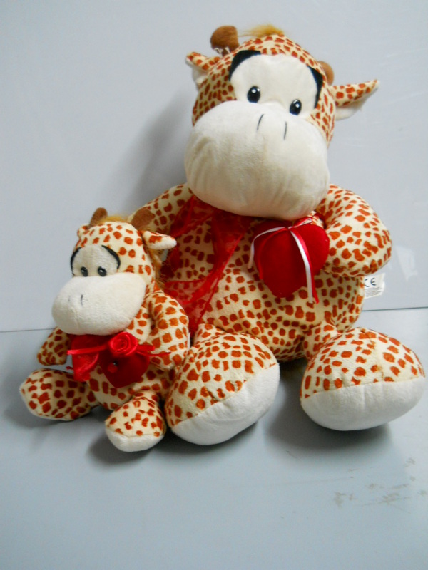 Peluches Savana con cuore Articolo per San Valentino - Sconti per Fioristi e Aziende .