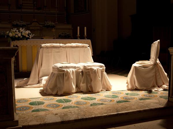 Copri Inginocchiatoio 7 pezzi  - In Velluto Bianco . -Sconti per Fioristi e Wedding