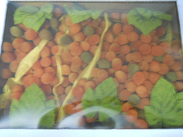 Uva Rossa Frosted cm. 30 con 90 acini - Sconti per Fioristi e Aziende