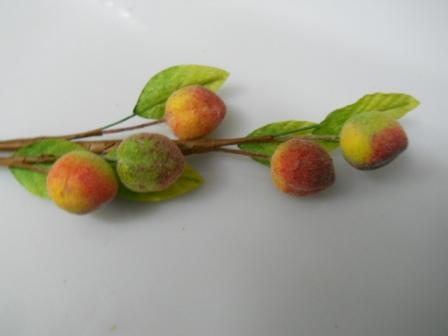 Pick frutti x 6 in Busta assortita - Sconti per Fioristi e Aziende - 5 frutti + 5 foglie