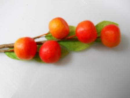 Pick frutti x 6 in Busta assortita - Sconti per Fioristi e Aziende - 5 frutti + 5 foglie