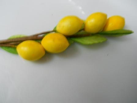 Pick frutti x 6 in Busta assortita - Sconti per Fioristi e Aziende - 5 frutti + 5 foglie