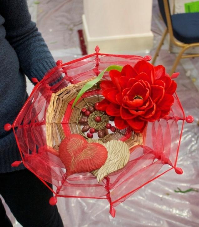 Nastro Organza Rossa  - Sconti per Fioristi e Aziende - Rotoli H 6-10-15-25-40