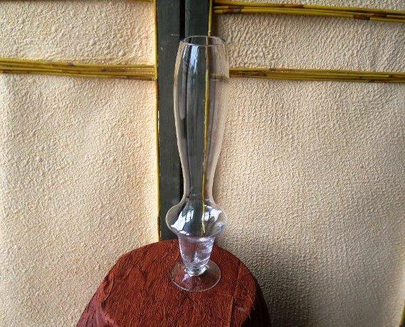Vaso in vetro H 40  - Sconti per Fioristi e Aziende - Mod.Lirik