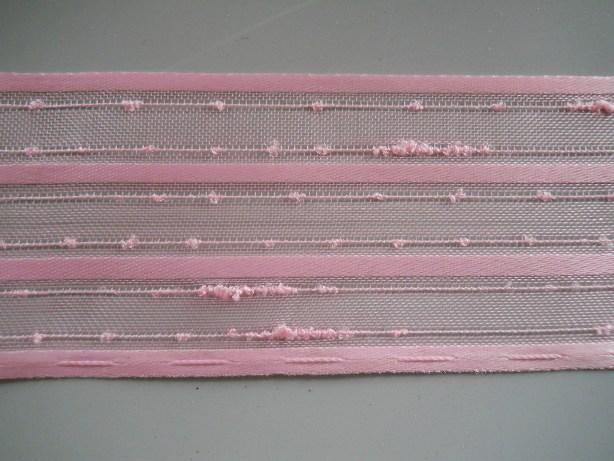 Nastro Organza Rigato H 45 - Sconti per Fioristi e Aziende - Rotolo da10 metri