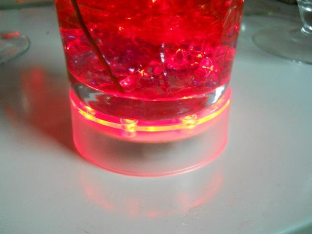 LED Light Base Ø 10 cm. - Sconti per Fioristi e Aziende - A batteria