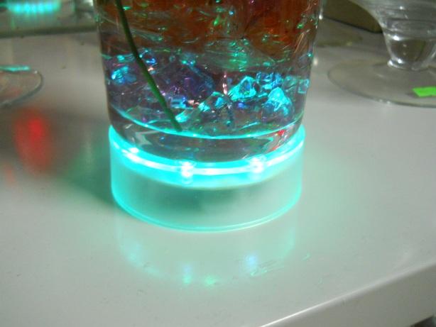 LED Light Base  Ø 10 cm. - Sconto per Fioristi e Aziende - A batteria