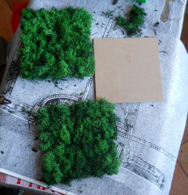 Pannello Moss cm.20 x 20  - Soluzione personalizzabile - per ogni esigenza d'arredo interno