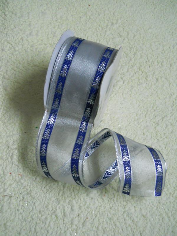 Nastro Pinetti Blu H 25/38/65 da mt. 25 Animato  - Sconti per Fioristi e Aziende