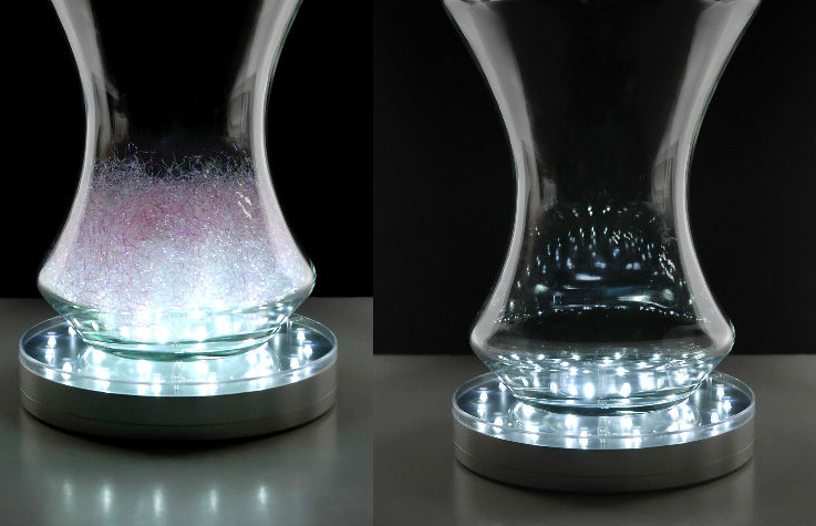 LED Light Base Ø 10 cm. - Sconti per Fioristi e Aziende - A batteria