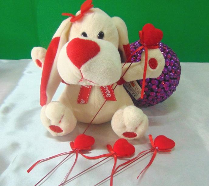 Cuoricini red velvet steccati cm 3 conf. x 6 Articolo per San Valentino - Sconti per Fioristi e Aziende