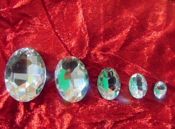 Swarovsky Ovale in 5 misure - Sconti per Fioristi e Aziende Misure mm 8 10 13 18 20