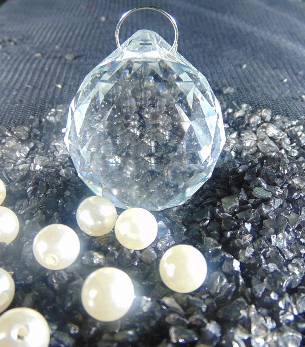 Sfera in Cristallo oblato - Sconti per Fioristi e Aziende - Diametri mm. 20 -30 -40 -50