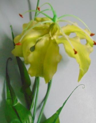 Gloriosa x 3 Artificiale in Flormatik - Sconti per Fioristi e Aziende