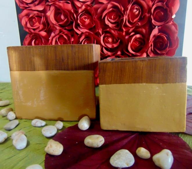 Cubo x 2 Ceramica Bicolore - Sconti per Fioristi e Aziende - Avorio/ Arancio/ Marrone/ Giallo