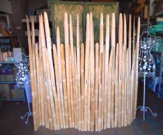 Paravento in Bamboo - Sconti per Fioristi e Aziende - H 175 x cm. 210
